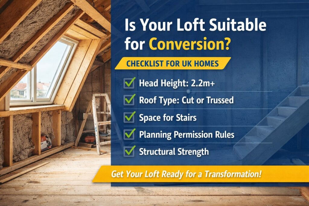 Is My Loft Suitable for Conversion? A Complete Checklist for UK Homes