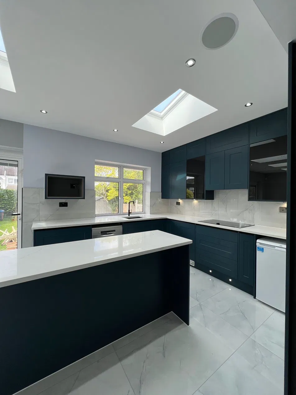 Completed kitchen refurbishment by House Manage in Addiscombe, Croydon